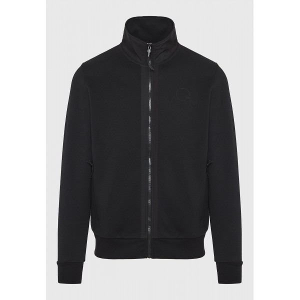 Funky Buddha Ανδρική Ζακέτα Πικέ (FBM012-064-06-BLACK)