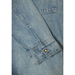 Funky Buddha Ανδρικό Τζην Πουκάμισο (FBM012-065-05-LT-BLUE)