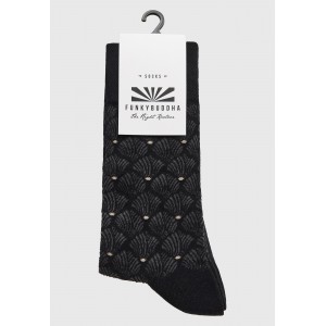 Funky Buddha Kάλτσες Ψηλές 1 Ζευγάρι (FBM012-065-10-BLACK)