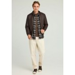 Funky Buddha Biker Μπουφάν Καφέ