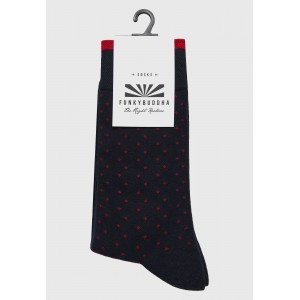 Funky Buddha Kάλτσες Ψηλές 1 Ζευγάρι (FBM012-070-10-BLACK)