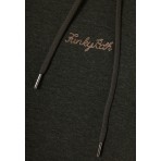 Funky Buddha Ανδρικό Φούτερ με Κουκούλα Χακί