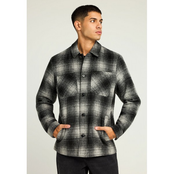 Funky Buddha Ανδρικό Τζάκετ Casual (FBM012-072-01-DK-GREY)