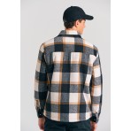 Funky Buddha Ανδρικό Μπουφάν Με Γιακά