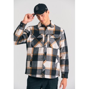 Funky Buddha Ανδρικό Τζάκετ Casual (FBM012-075-01-BLACK)