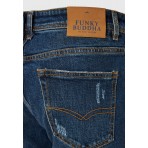 Funky Buddha Ανδρικό Παντελόνι Τζιν Μπλε