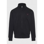 Funky Buddha Ανδρική Ζακέτα Μαύρη