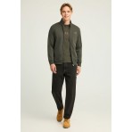 Funky Buddha Ανδρική Ζακέτα Χακί