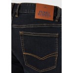 Funky Buddha Ανδρικό Τζιν Παντελόνι Μπλε Σκούρο