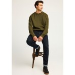 Funky Buddha Ανδρικό Τζιν Παντελόνι Μπλε Σκούρο