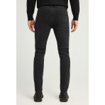 Funky Buddha Ανδρικό Τζιν Παντελόνι Γκρι Σκούρο