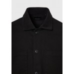 Funky Buddha Ανδρικό Πουκάμισο Casual (FBM012-079-05-BLACK)