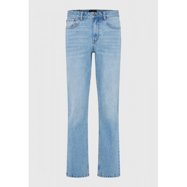Funky Buddha Ανδρικό Τζην Παντελόνι Regular Fit (FBM012-080-02-LT-BLUE)