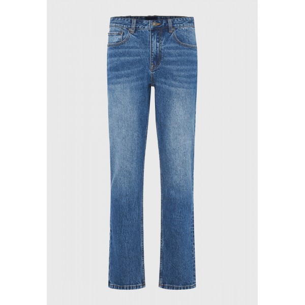 Funky Buddha Ανδρικό Τζην Παντελόνι Regular Fit (FBM012-080-02-MD-BLUE)