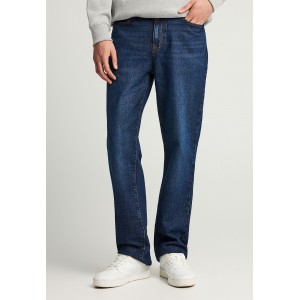 Funky Buddha Straight Fit Παντελόνι Τζιν Ανδρικό (FBM012-082-02-DK-BLUE)