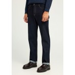 Funky Buddha Ανδρικό Παντελόνι Τζιν Μπλε Σκούρο