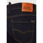 Funky Buddha Ανδρικό Παντελόνι Τζιν Μπλε Σκούρο