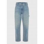 Funky Buddha Ανδρικό Παντελόνι Τζιν Γαλάζιο