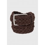 Funky Buddha Ανδρική Ζώνη (FBM012-096-10-DK-BROWN)