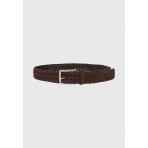 Funky Buddha Ανδρική Ζώνη (FBM012-096-10-DK-BROWN)