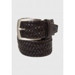 Funky Buddha Ανδρική Ζώνη (FBM012-097-10-DK-BROWN)