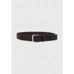 Funky Buddha Ανδρική Ζώνη (FBM012-097-10-DK-BROWN)