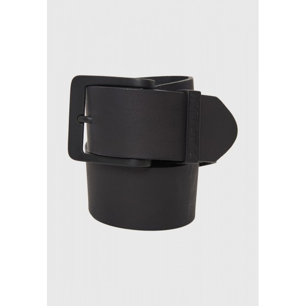 Funky Buddha Δερμάτινη Ανδρική Ζώνη (FBM012-347-10-BLACK)