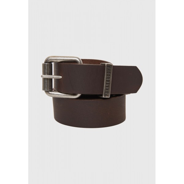 Funky Buddha Leather Ζώνη Casual (FBM012-350-10-CACAO)