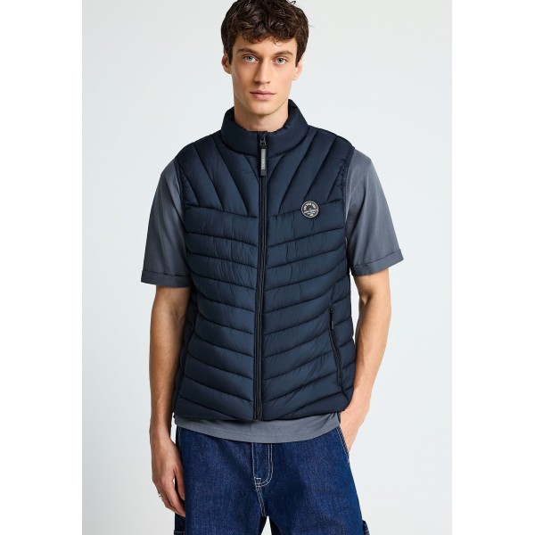 Funky Buddha Ανδρικό Γιλέκο (FBM013-001-01-NAVY)