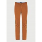 Funky Buddha The Essentials Ανδρικό Παντελόνι Chino Καφέ