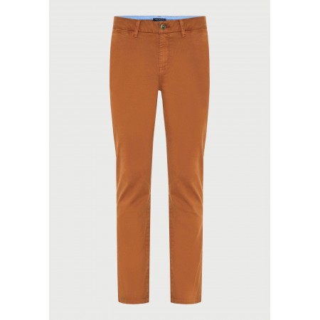 Funky Buddha The Essentials Ανδρικό Παντελόνι Chino Κάμελ