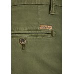 Funky Buddha The Essentials Ανδρικό Παντελόνι Chino Χακί