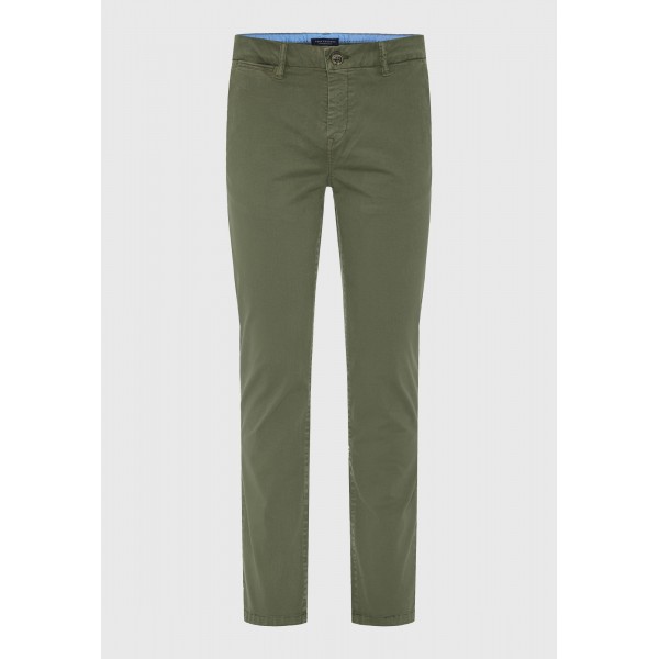 Funky Buddha Ανδρικό Παντελόνι Chino (FBM013-001-02-DEEP-FOREST)