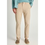 Funky Buddha Ανδρικό Παντελόνι Chino (FBM013-001-02-GREIGE)