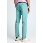 Funky Buddha Ανδρικό Παντελόνι Chino (FBM013-001-02-MINERAL-BLUE)