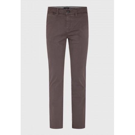 Funky Buddha The Essentials Ανδρικό Παντελόνι Chino Καφέ