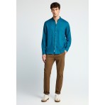 Funky Buddha The Essentials Ανδρικό Παντελόνι Chino Καφέ