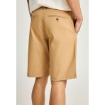 Funky Buddha The Essentials Ανδρική Βερμούδα Chino Μπεζ