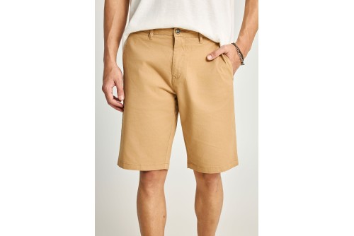 Funky Buddha Βερμούδα Chino Ανδρική (FBM013-001-03-BEIGE)