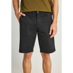 Funky Buddha Ανδρική Βερμούδα Chino (FBM013-001-03-BLACK)