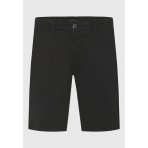 Funky Buddha Ανδρική Βερμούδα Chino (FBM013-001-03-BLACK)