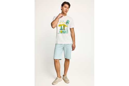 Funky Buddha The Essentials Βερμούδα Chino Ανδρική (FBM013-001-03-CLOUD-BLUE)