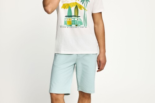 Funky Buddha The Essentials Βερμούδα Chino Ανδρική (FBM013-001-03-CLOUD-BLUE)