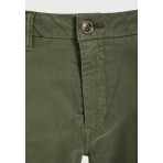 Funky Buddha Ανδρική Βερμούδα Chino (FBM013-001-03-DEEP-FOREST)