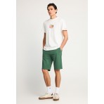 Funky Buddha The Essentials Ανδρική Βερμούδα Chino Πράσινη