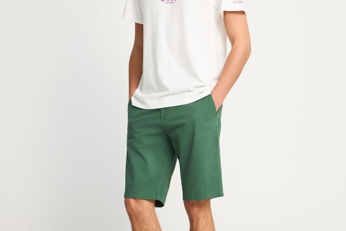 Funky Buddha The Essentials Βερμούδα Chino Ανδρική (FBM013-001-03-DK-IVY)
