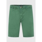 Funky Buddha The Essentials Ανδρική Βερμούδα Chino Πράσινη