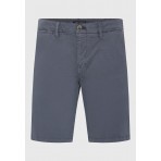 Funky Buddha Ανδρική Βερμούδα Chino (FBM013-001-03-DUSTY-BLUE)