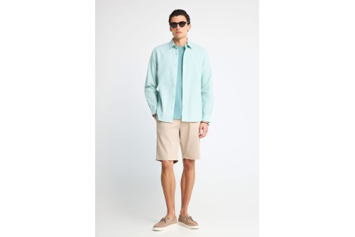 Funky Buddha Βερμούδα Chino Ανδρική (FBM013-001-03-GREIGE)