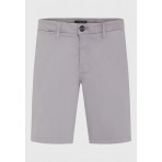 Funky Buddha Ανδρική Βερμούδα Chino (FBM013-001-03-GREY)